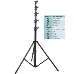 4.8米三脚架（可伸缩最大高度）